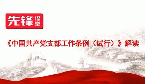 《中国共产党支部工作条例（试行）》解读（三）党支部工作的原则遵循